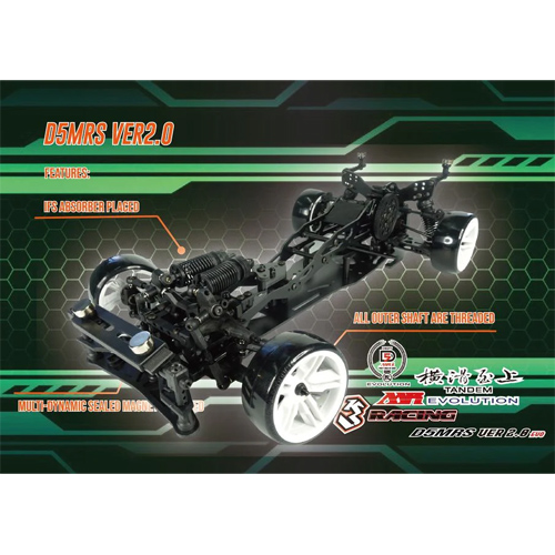 3Racing KIT-SAKURA D5MR/V2 3RACING Sakura D5 MR (Midship) 2.0