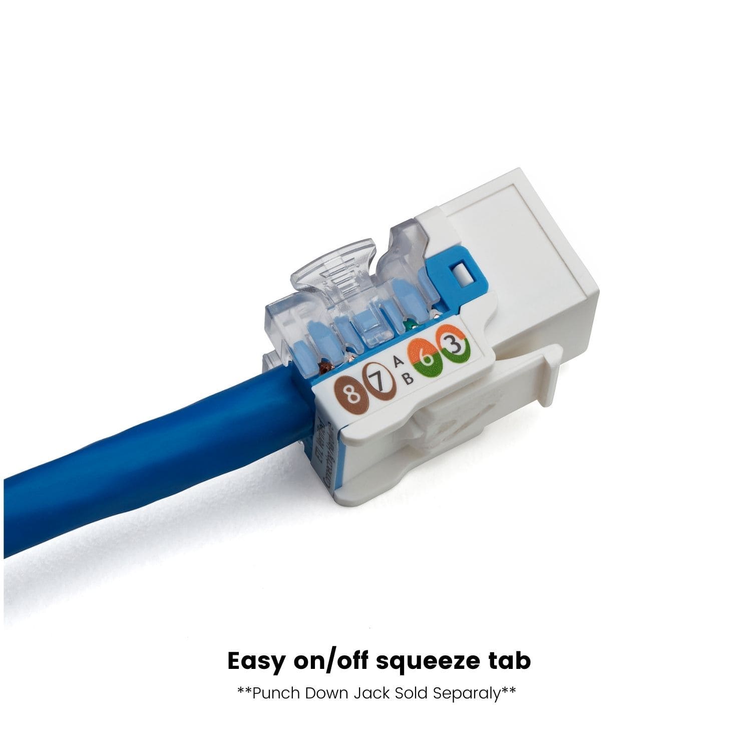 Replacement IDC Caps | Unshielded Punch Down Jack – trueCABLE