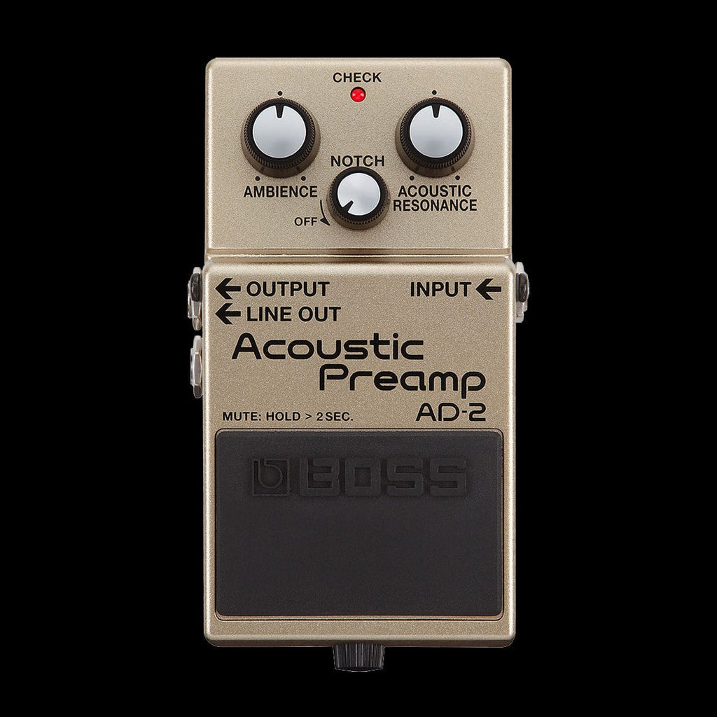 Boss AD-2 Acoustic Guitar Preamp Pedal — Truetone Music