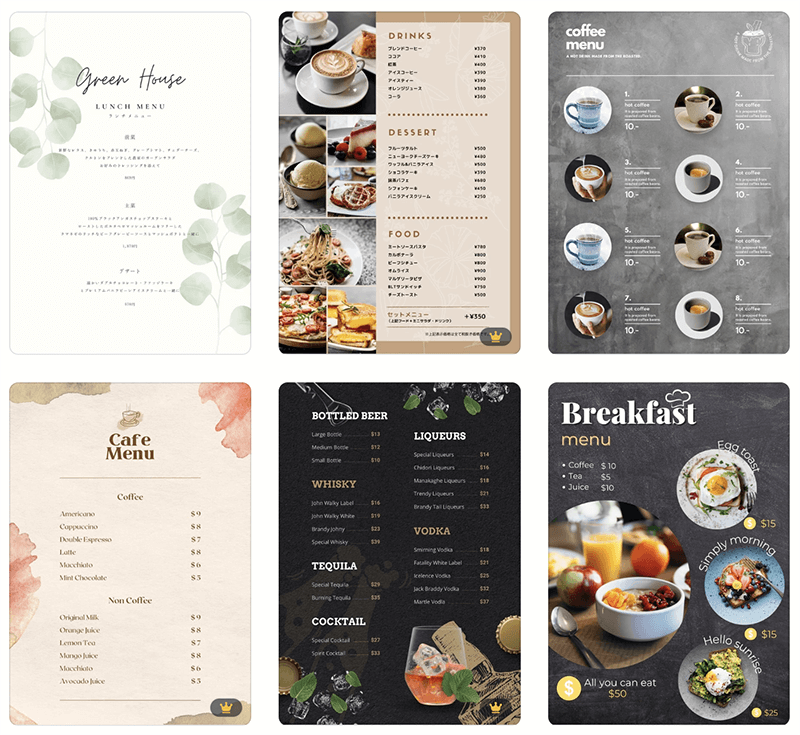 看板のメニュー表デザインを綺麗に作る4つのコツをご紹介！ | 看板の