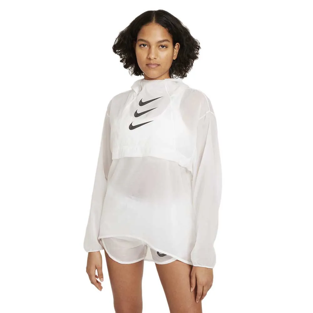 Nike Run Division Packable jacket White | Runnerinn