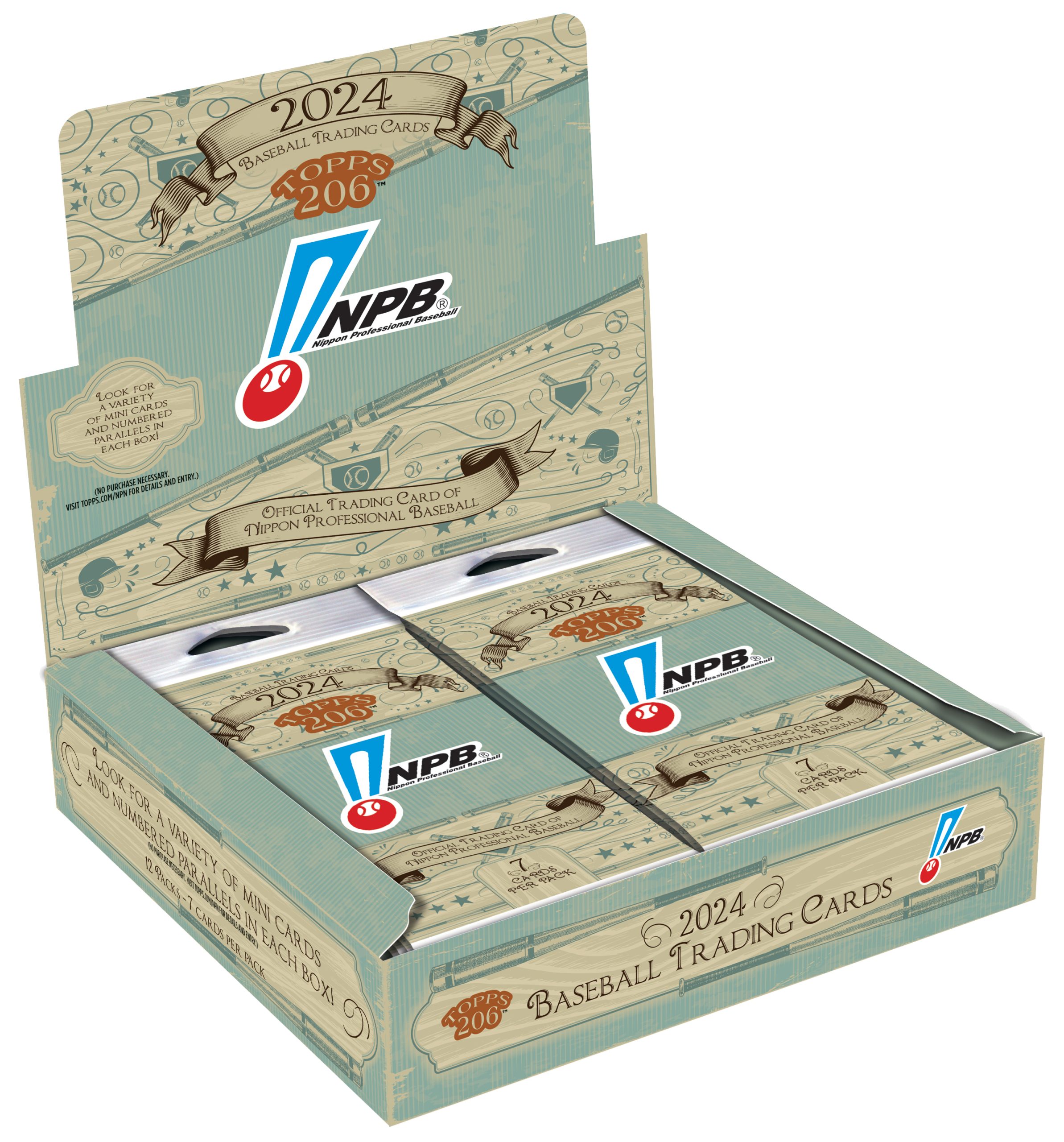 ⚾ 2024 TOPPS NPB 206 ベースボールカード【製品情報】 | Trading
