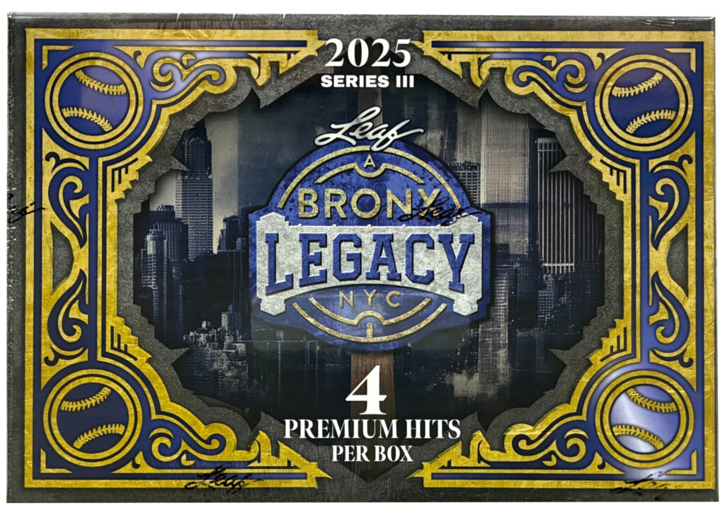 製品情報】2025 LEAF BRONX LEGACY BASEBALL SERIES 3 HOBBY