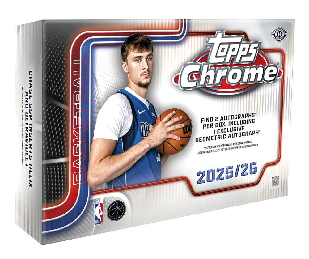 製品情報】NBA 2025-26 TOPPS CHROME BASKETBALL BREAKER DELIGHT