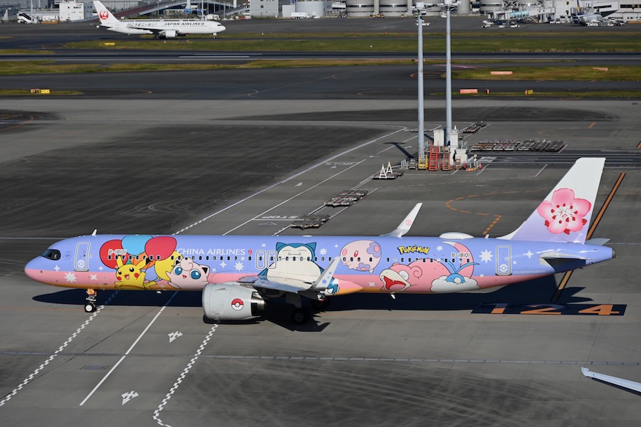 チャイナエアライン、「ピカチュウジェットCI」を沖縄/那覇・高松