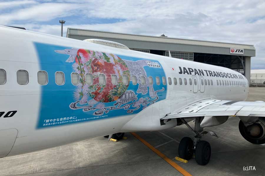 JTA B737-800 JA11RK 沖縄県×JTA kwjfa 機材情報 | JTA日本トランス