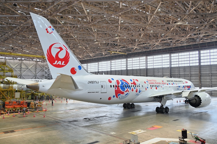 JAL B787-8 ミャクミャクJET 2号機 大阪・関西万博 1/400 JAL B787-8