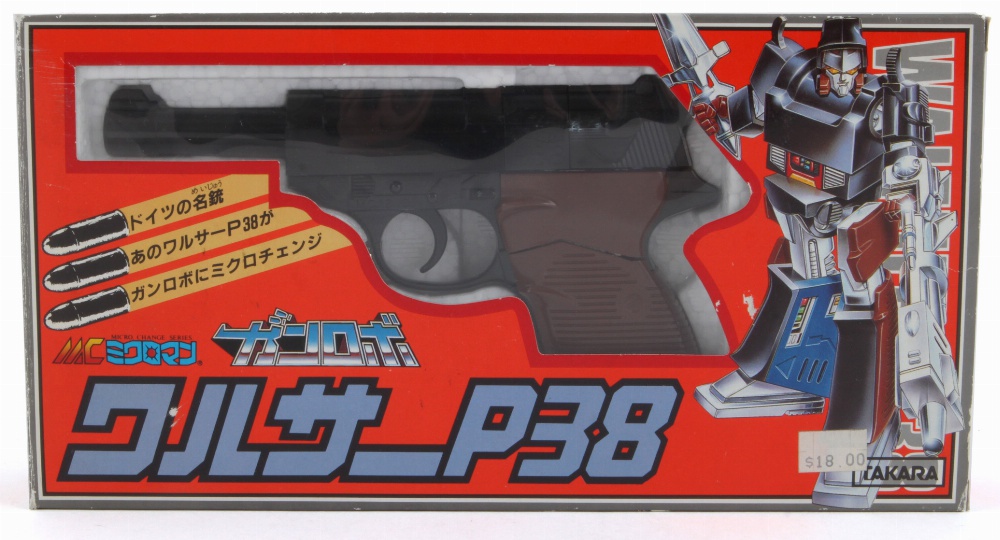 Gun Robo Walther P-38 Black Type (MC-12) (Microman, Microchange