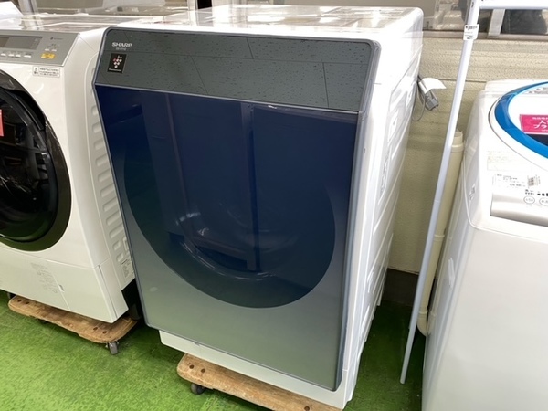 SHARP（シャープ）のドラム式洗濯乾燥機【ES-W112-SR】を買取入荷しま