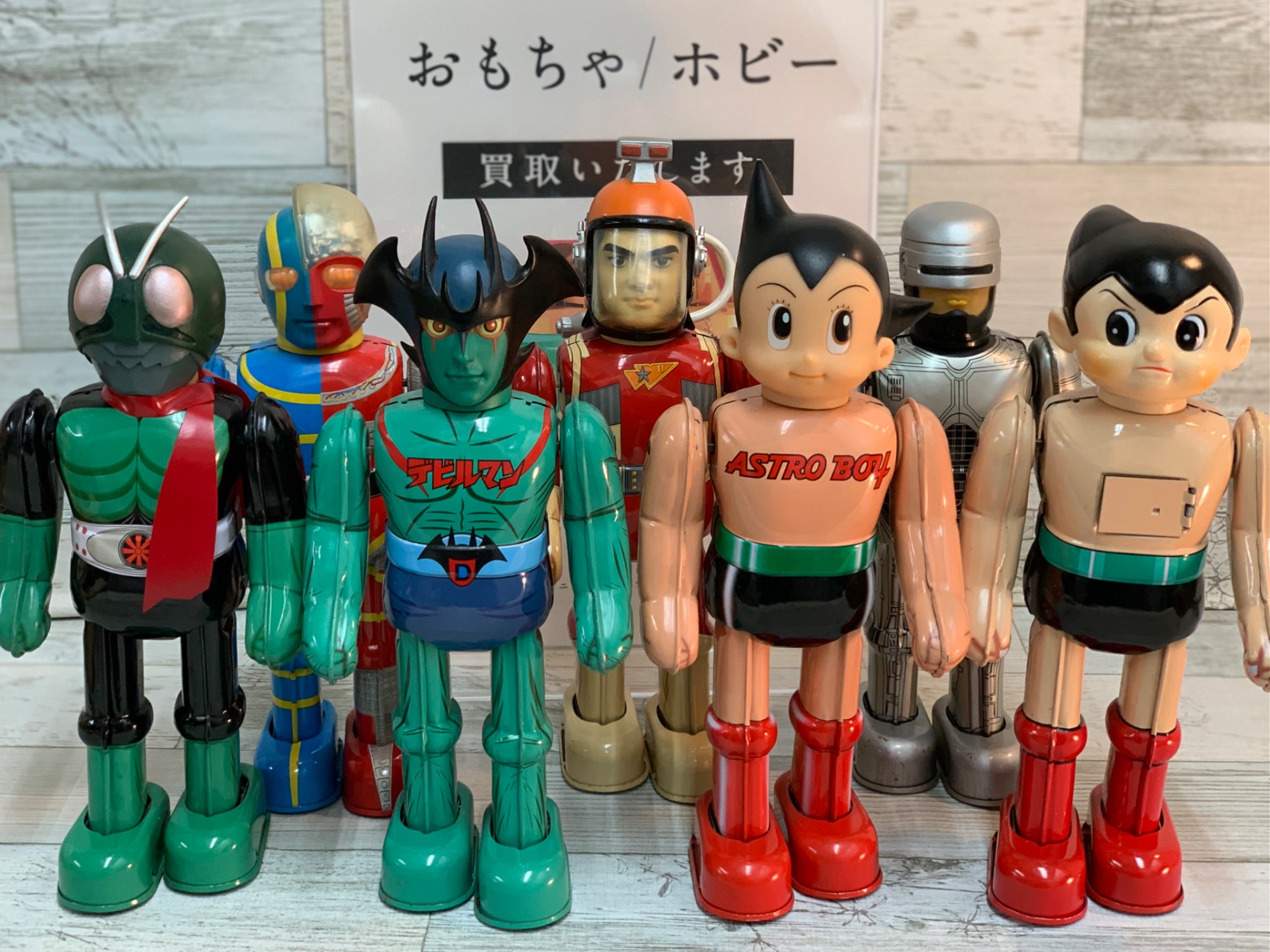 昭和レトロ】ビリケン商会のゼンマイ式ブリキ人形が多数入荷致しました