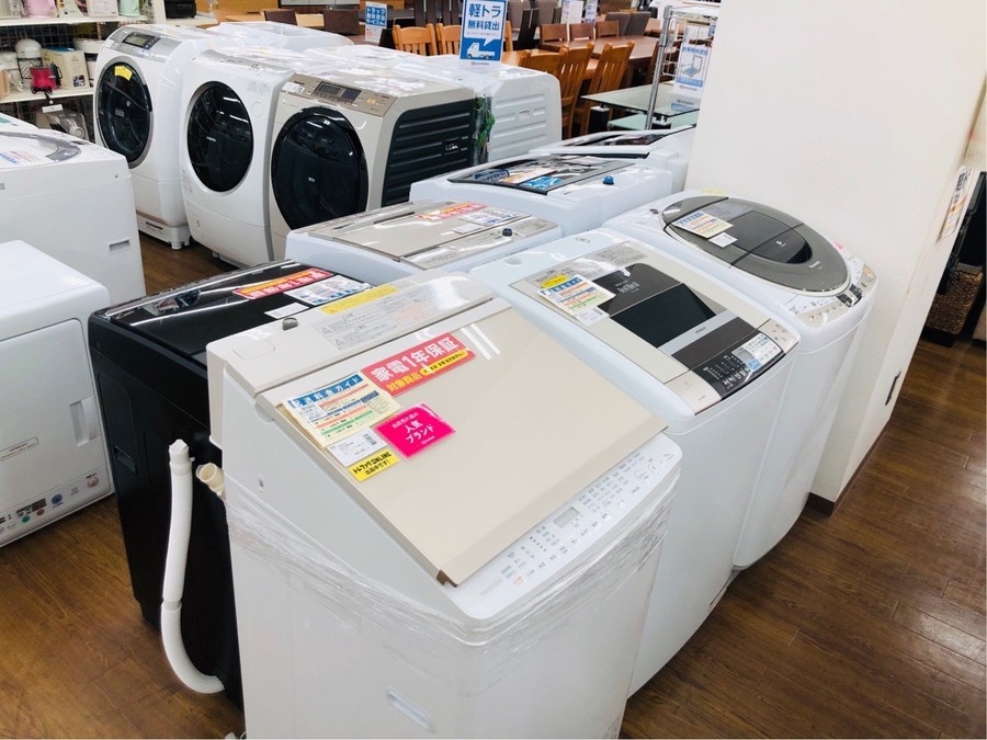 温水ナイアガラ洗浄♪」 日立のドラム式洗濯機入荷しました♪｜2019年