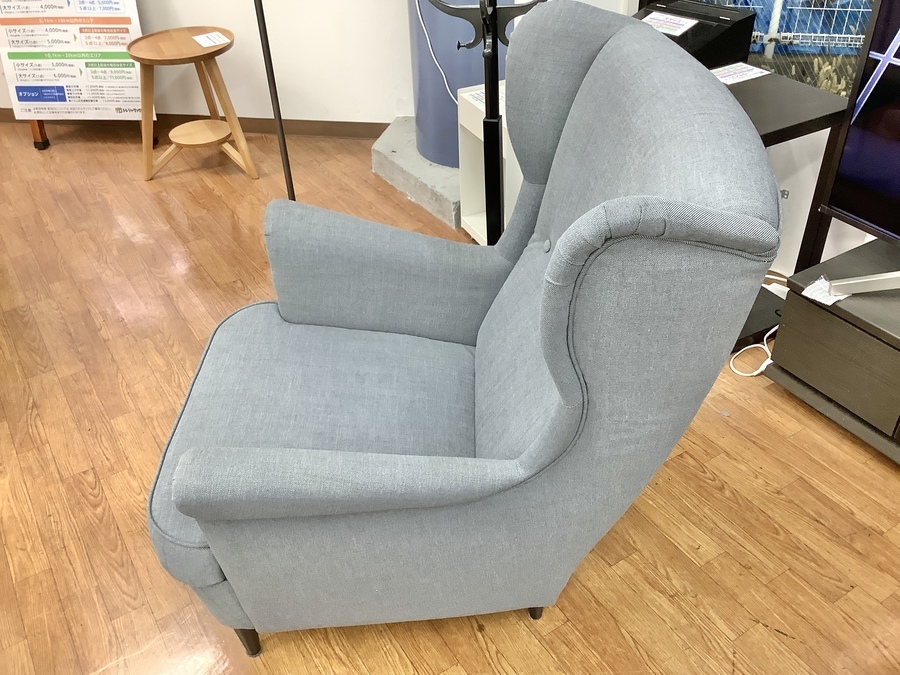 IKEA1人掛けソファ(オットマン付き) 船橋 IKEA1人掛けソファ