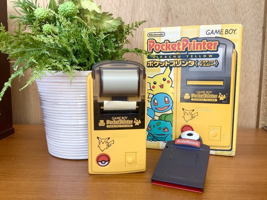 ゲームボーイ画面をシールに♪人気のポケモンのポケットプリンタを入荷