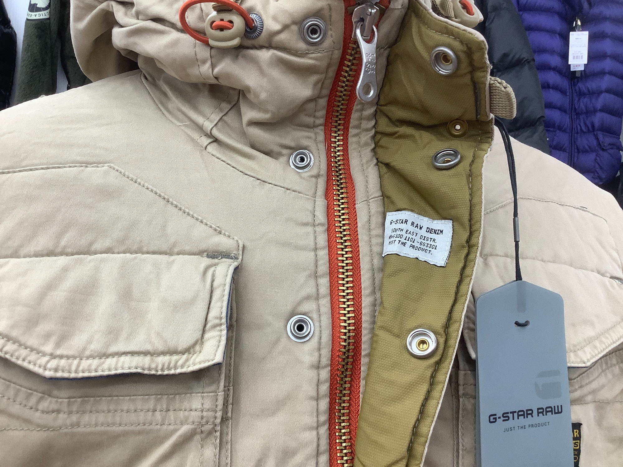 G-STAR RAW(ジースターロウ)のMFD FIELD HOODED PARKAのご紹介です