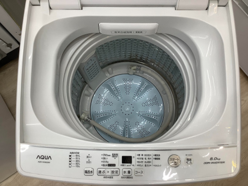 AQUA(アクア)全自動洗濯機 AQW-GV80Gのご紹介です！｜2023年04月06日