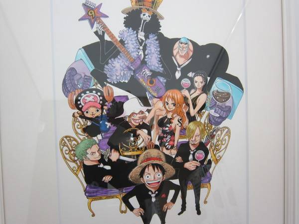 ONE PIECE(ワンピース)複製原画キービジュアル麦わらの一味入荷です