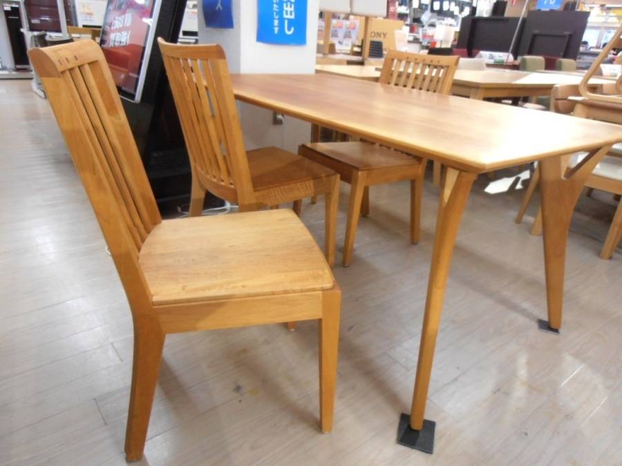 朝日木材加工 BOSCO ダイニング4点セットが入荷いたしました！｜2018年