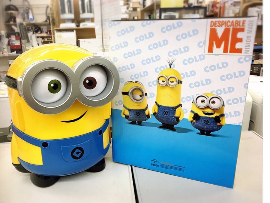 花小金井にミニオンの冷温庫がやってきました！【花小金井店】｜2017年