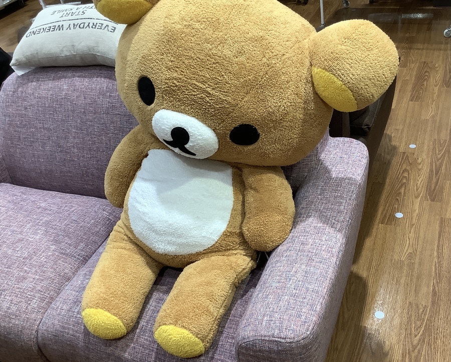 Dan-X(サンエックス) リラックマの特大ぬいぐるみ 入荷致しました