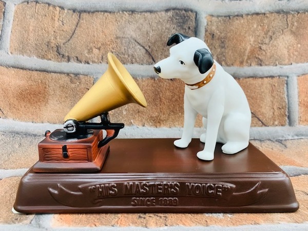 美品！ビクターマークで有名なニッパーの置物を買取入荷致しました