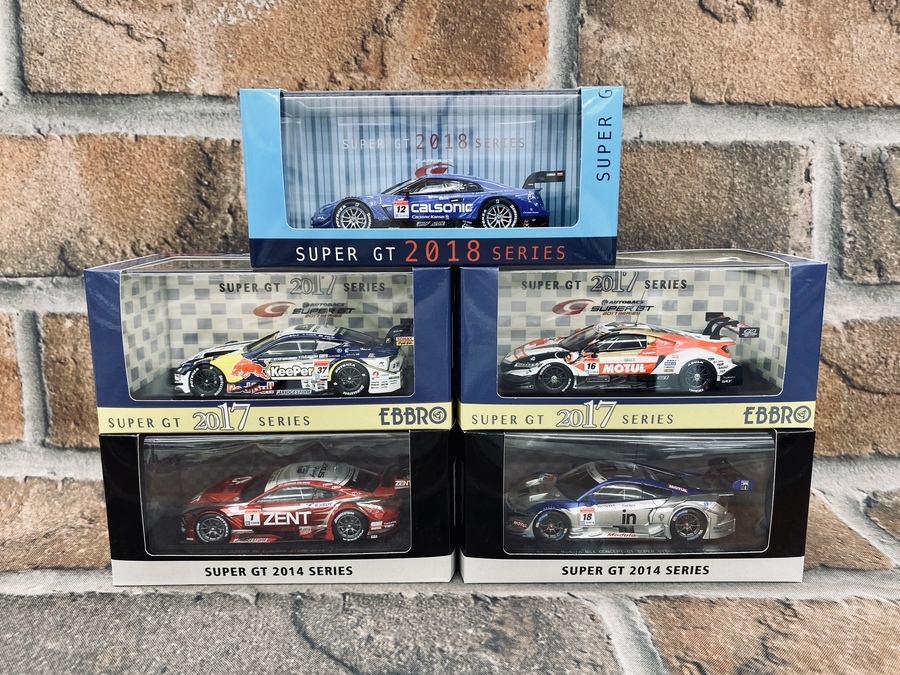 スマホで購入】EBBRO製 SUPER GTのミニカーが入荷しました！｜2022年07