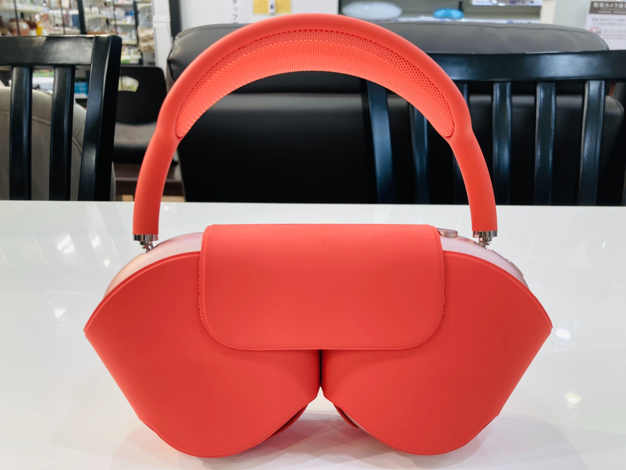 Apple AirPods Max(エアーポッズ マックス) Pink with Red Headband