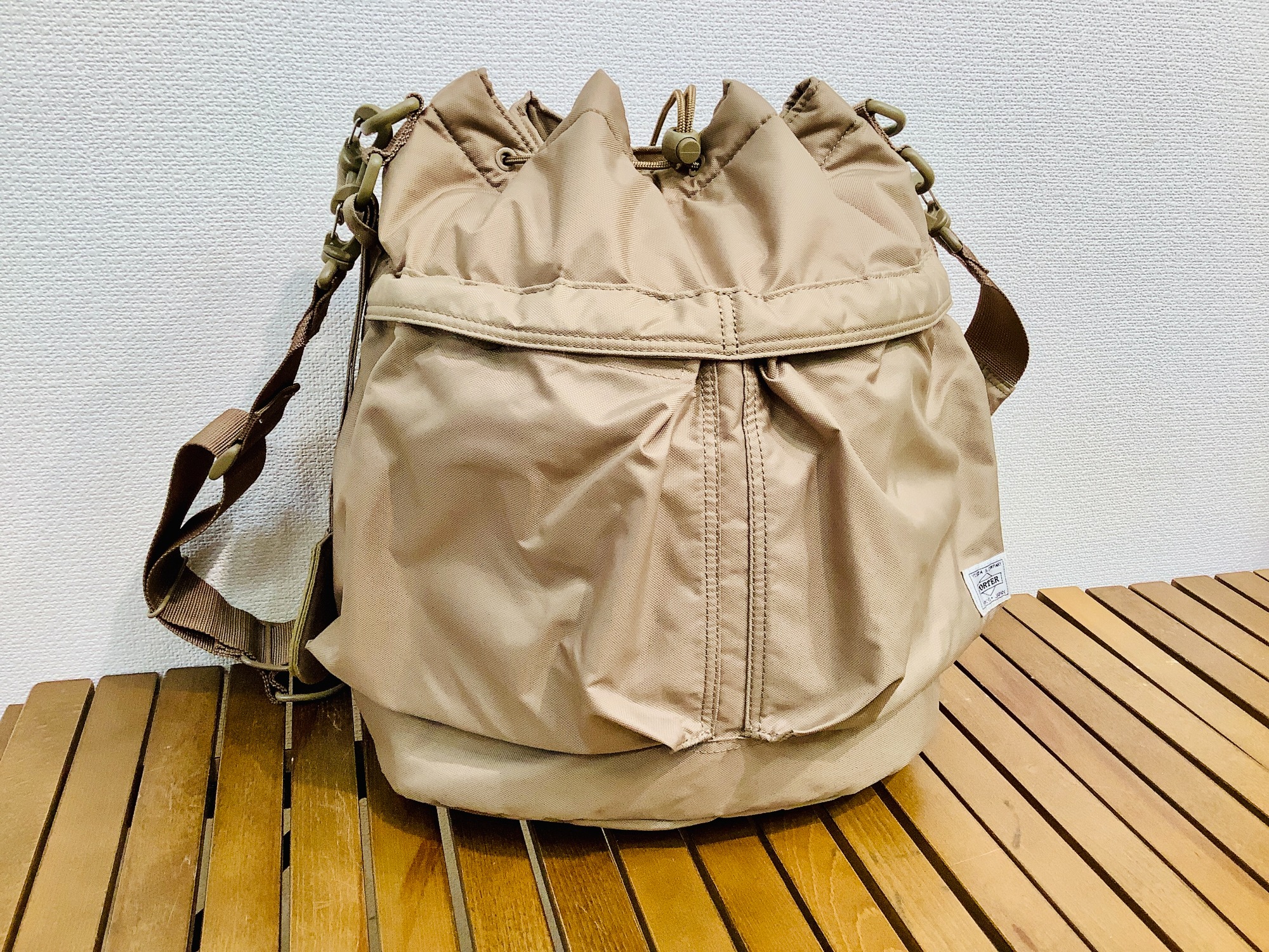 PORTER (ポーター) HYKE (ハイク) 2WAY TOOL BAG LARGE OLIVE DRABが