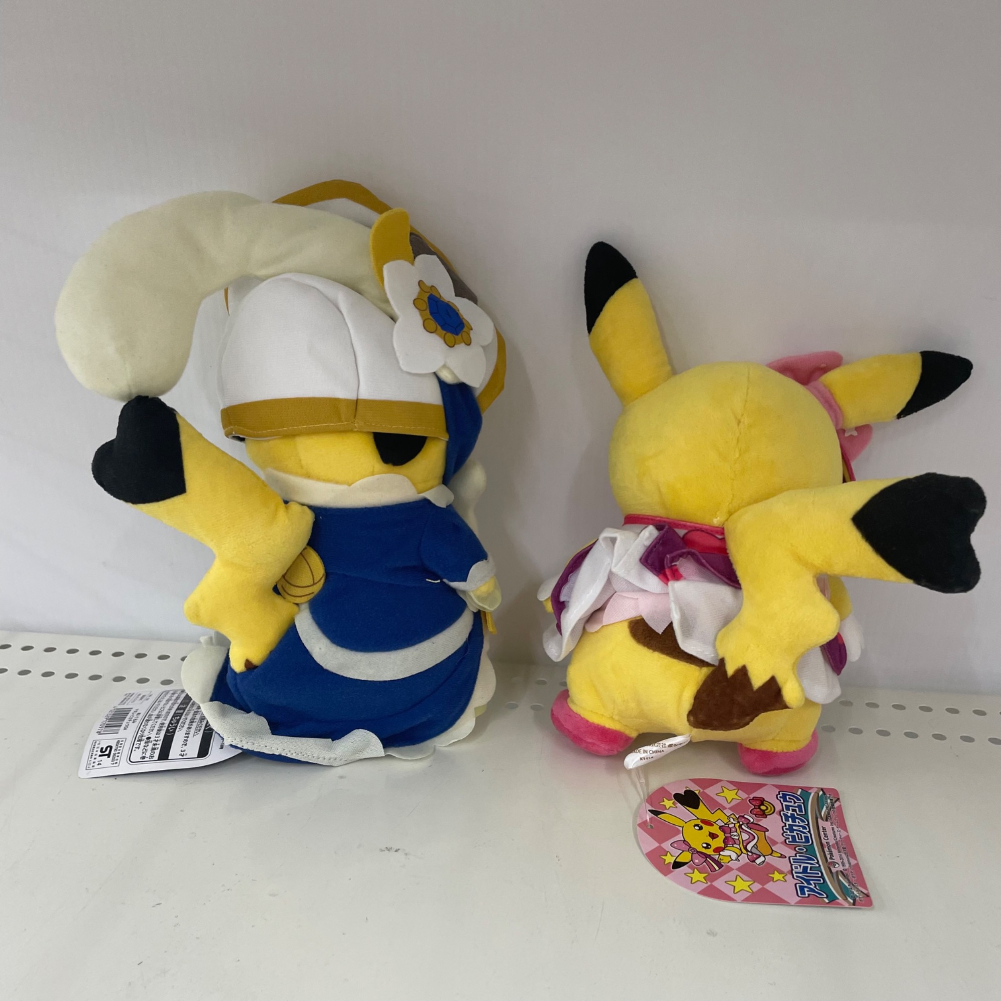 ポケモン マダム・ピカチュウ&アイドル・ピカチュウのぬいぐるみが入荷