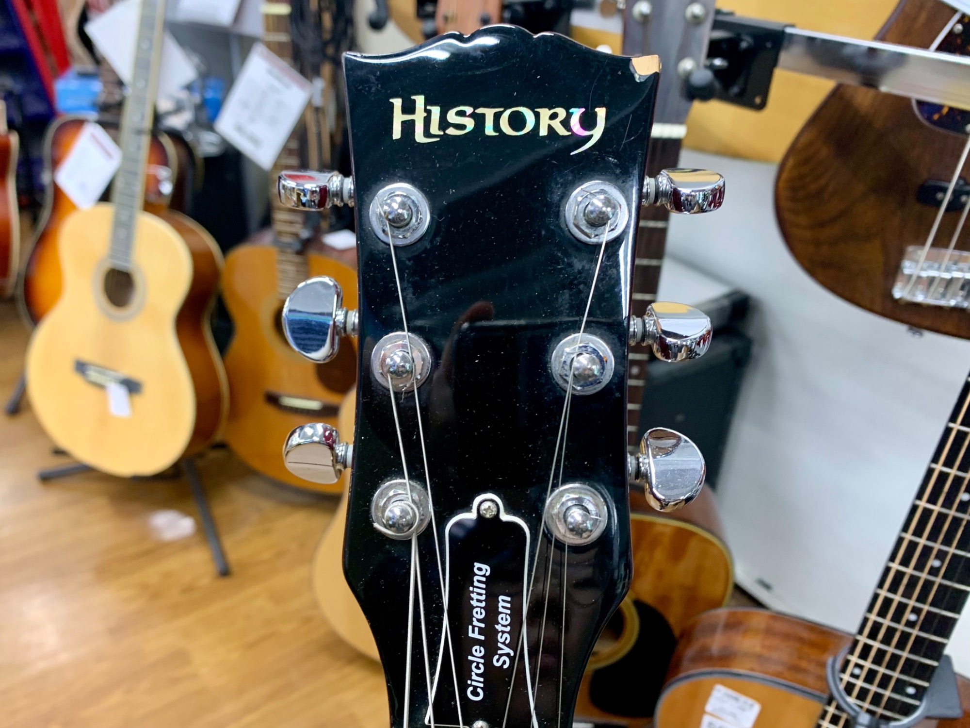 HISTORY/ヒストリー】エレキギター ZLS100-CFS レスポール 買取入荷