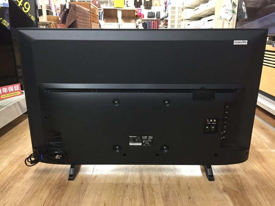 大迫力!!! Hisense（ハイセンス）の43インチ4K内蔵の液晶テレビのご