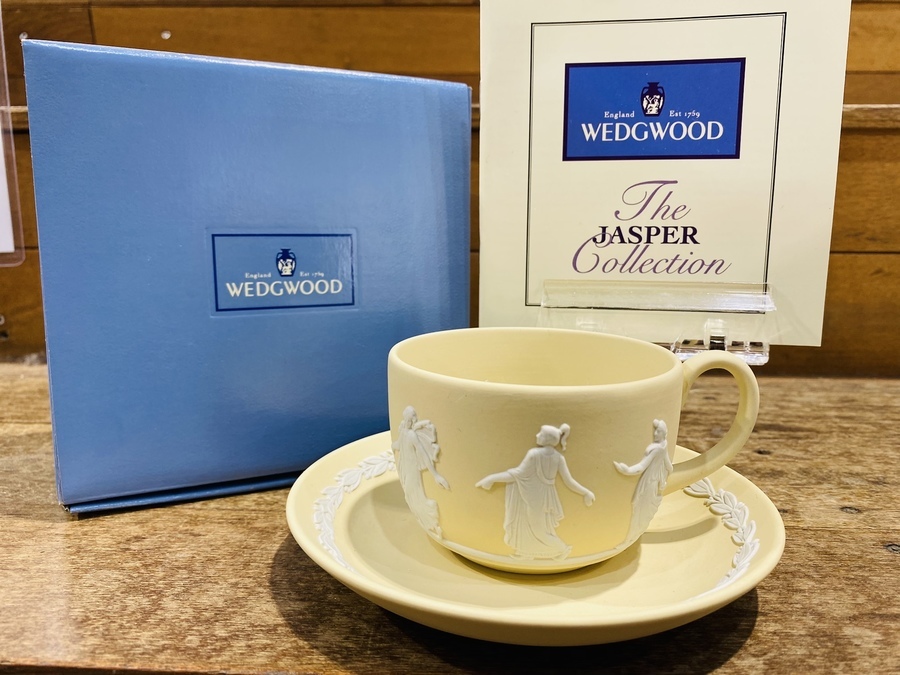 希少カラー！WEDGWOOD(ウェッジウッド)ジャスパー ダンシングアワー