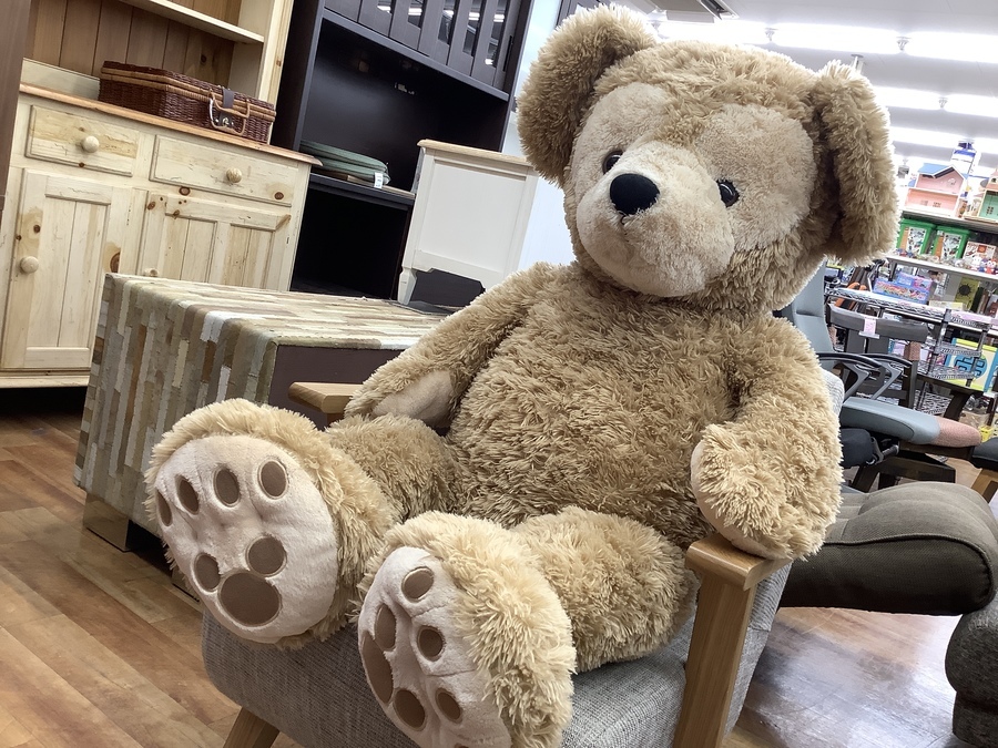 スマホで購入】DISNEY(ディズニー）Duffy(ダッフィー)の特大ぬいぐるみ