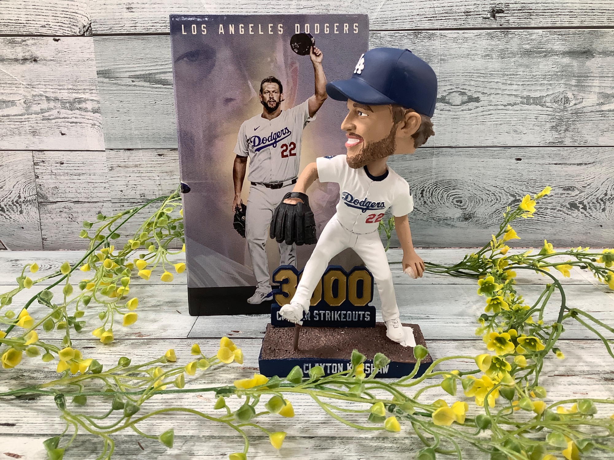 CLAYTON KERSHAW 3000奪三振 ボブルヘッド 👑⚾️ Clayton Kershaw