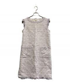 中古・古着通販】ANAYI (アナイ) 花柄リネンブレンドノースリーブ