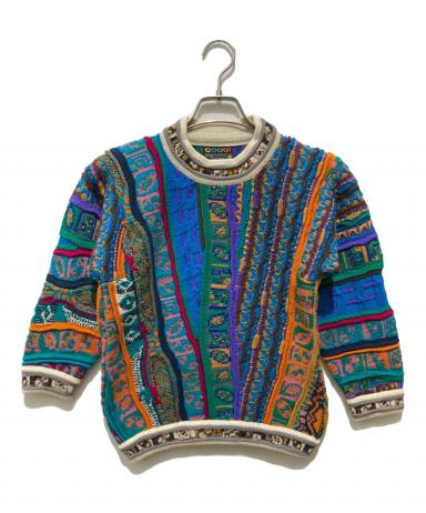 中古・古着通販】Coogi (クージー) 3Dニット マルチカラー サイズ:S