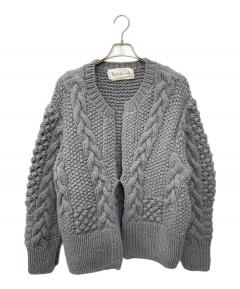 中古・古着通販】ANSPINNEN (スピネン) キャメルカーディガン ブラウン