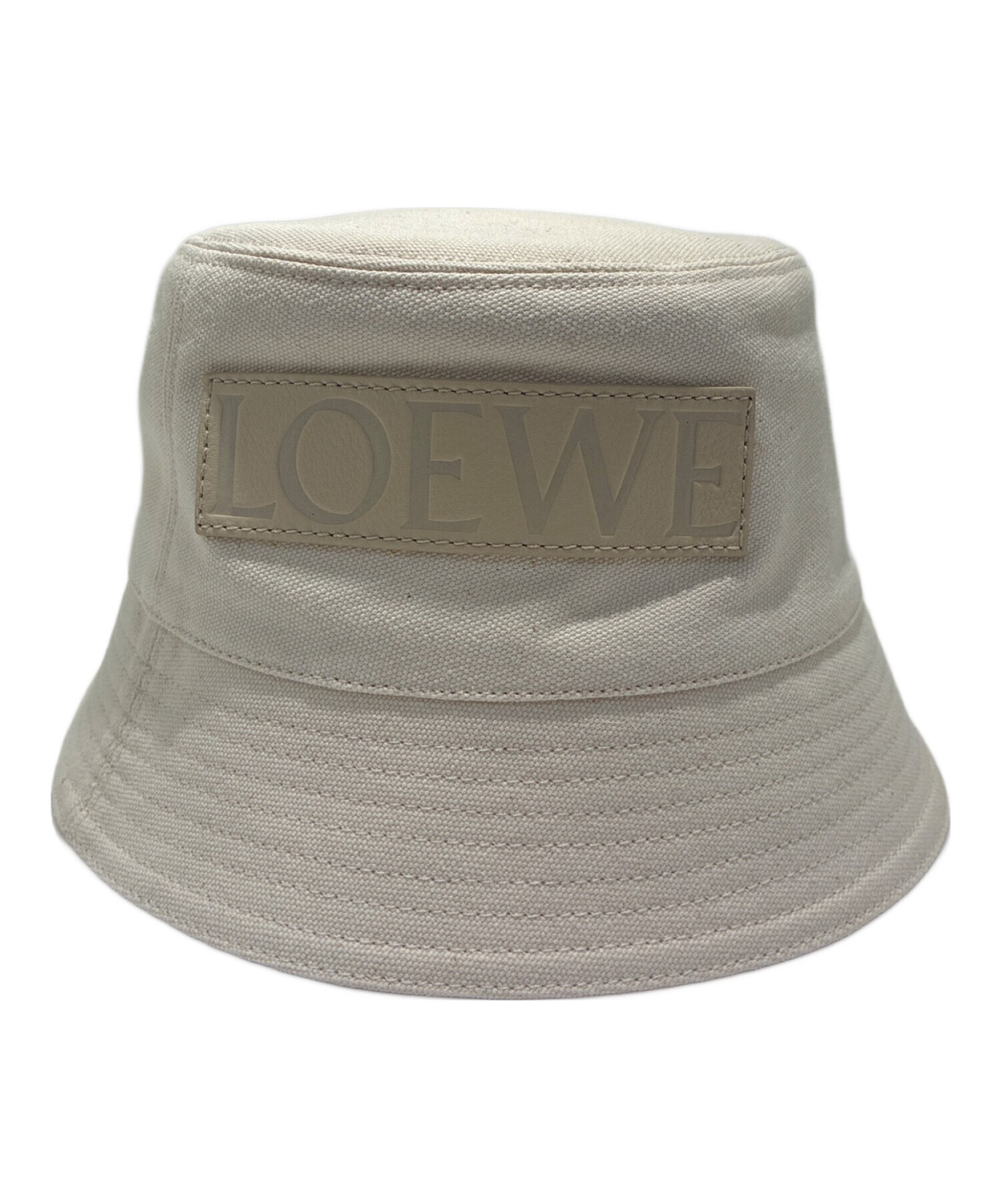 中古・古着通販】LOEWE (ロエベ) バケットハット クリーム サイズ:59