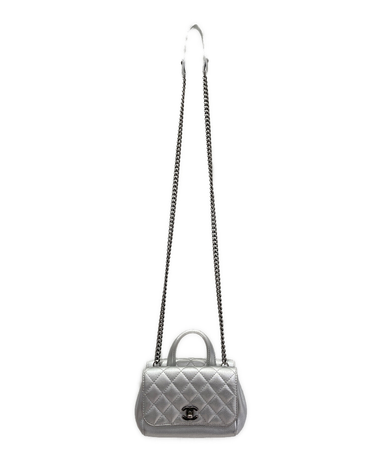 中古・古着通販】CHANEL (シャネル) チェーンショルダーバッグ