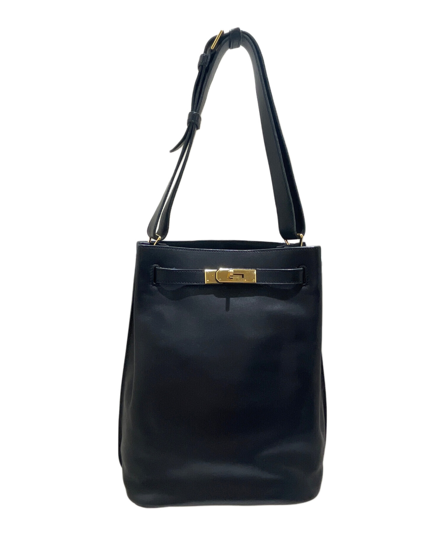 中古・古着通販】HERMES (エルメス) ソーケリー22 ブラック サイズ:22