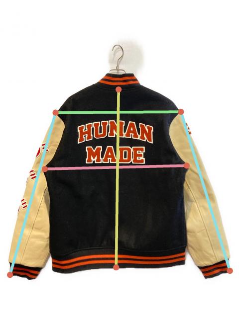 中古・古着通販】HUMAN MADE (ヒューマンメイド) VARSITY JACKET