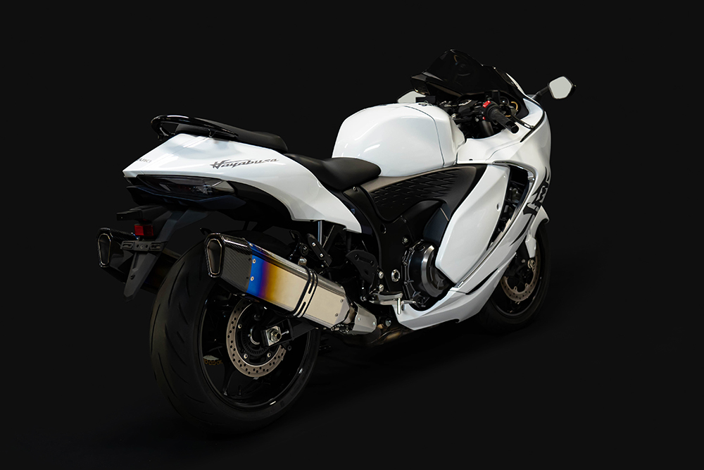 トリックスター / Hayabusa 政府認証スリップオンマフラー IKAZUCHI