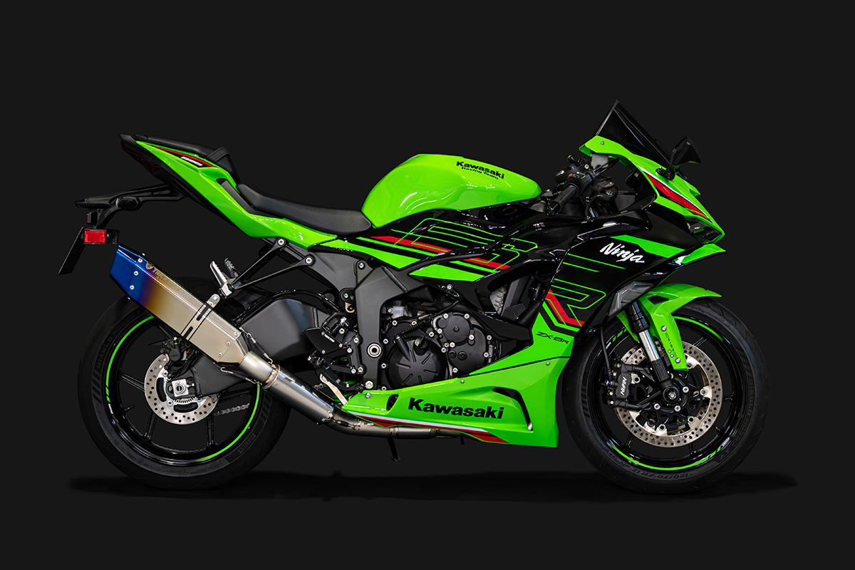 トリックスター / Ninja ZX-6R(24-26)政府認証フルエキゾースト
