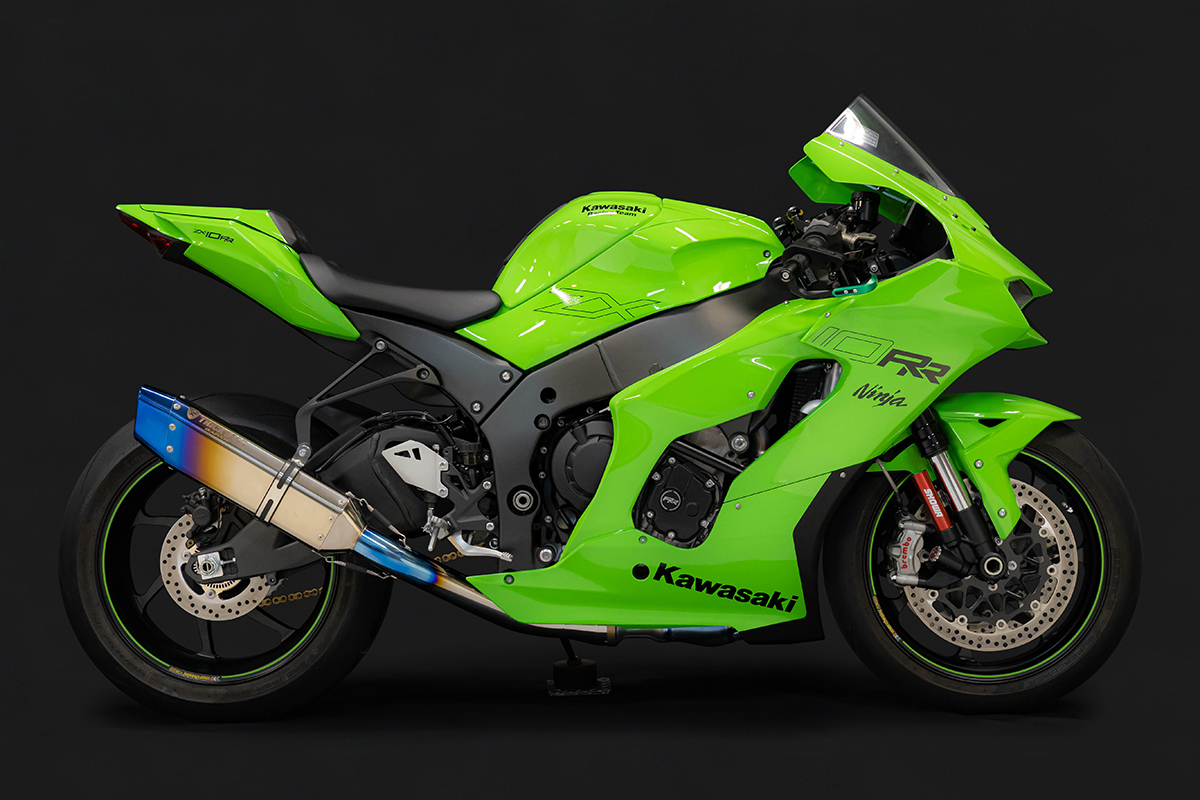 トリックスター / ZX-10RR(21) 政府認証スリップオンマフラーIKAZUCHI