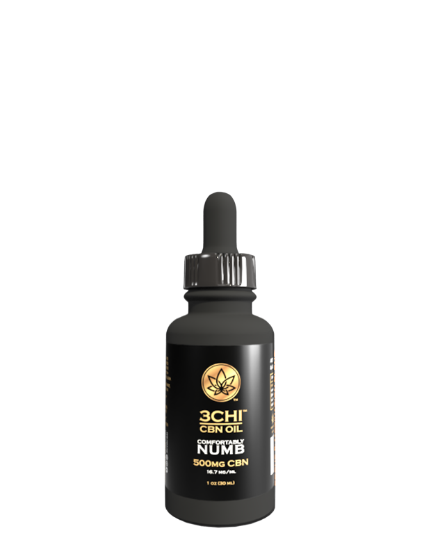 3 Chi Comfortably Numb Tincture 1200 MG