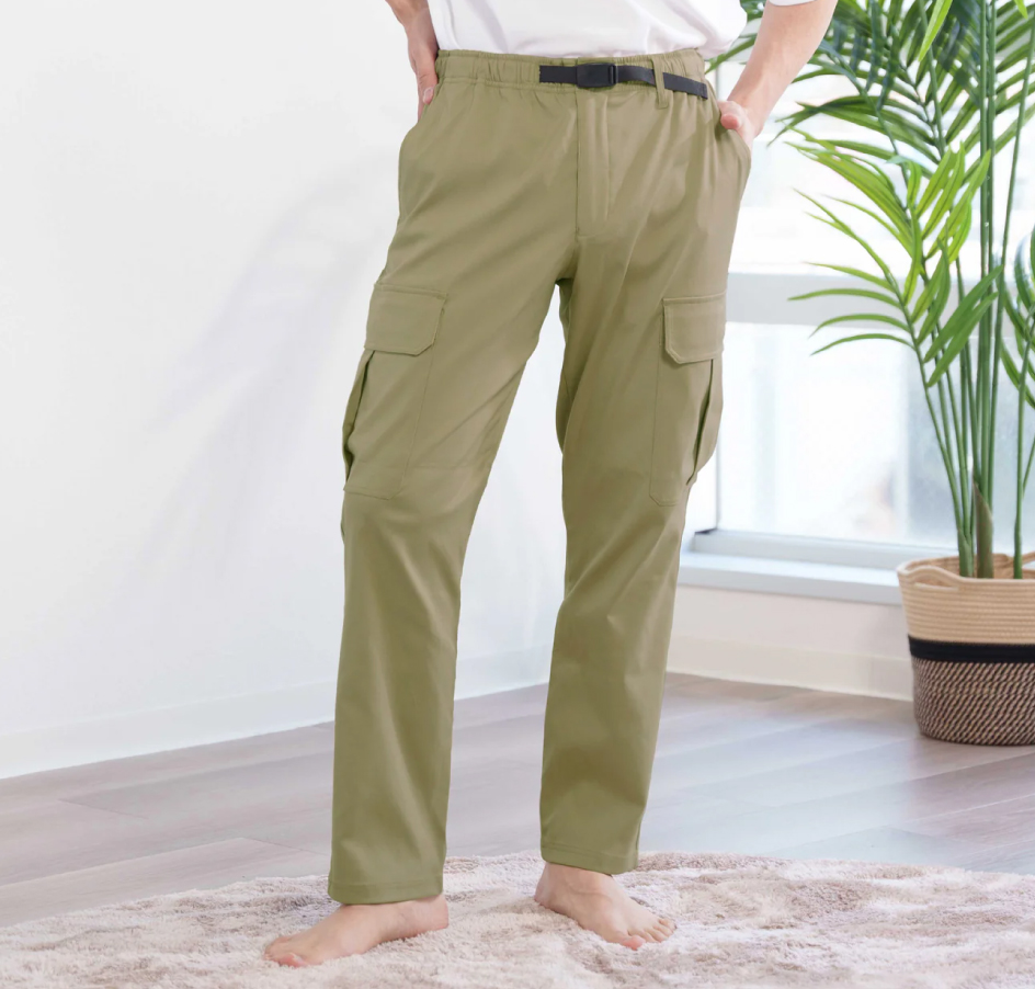 トライアルパンツ2着 ビジネスもプライベートも！はき心地抜群のパンツ