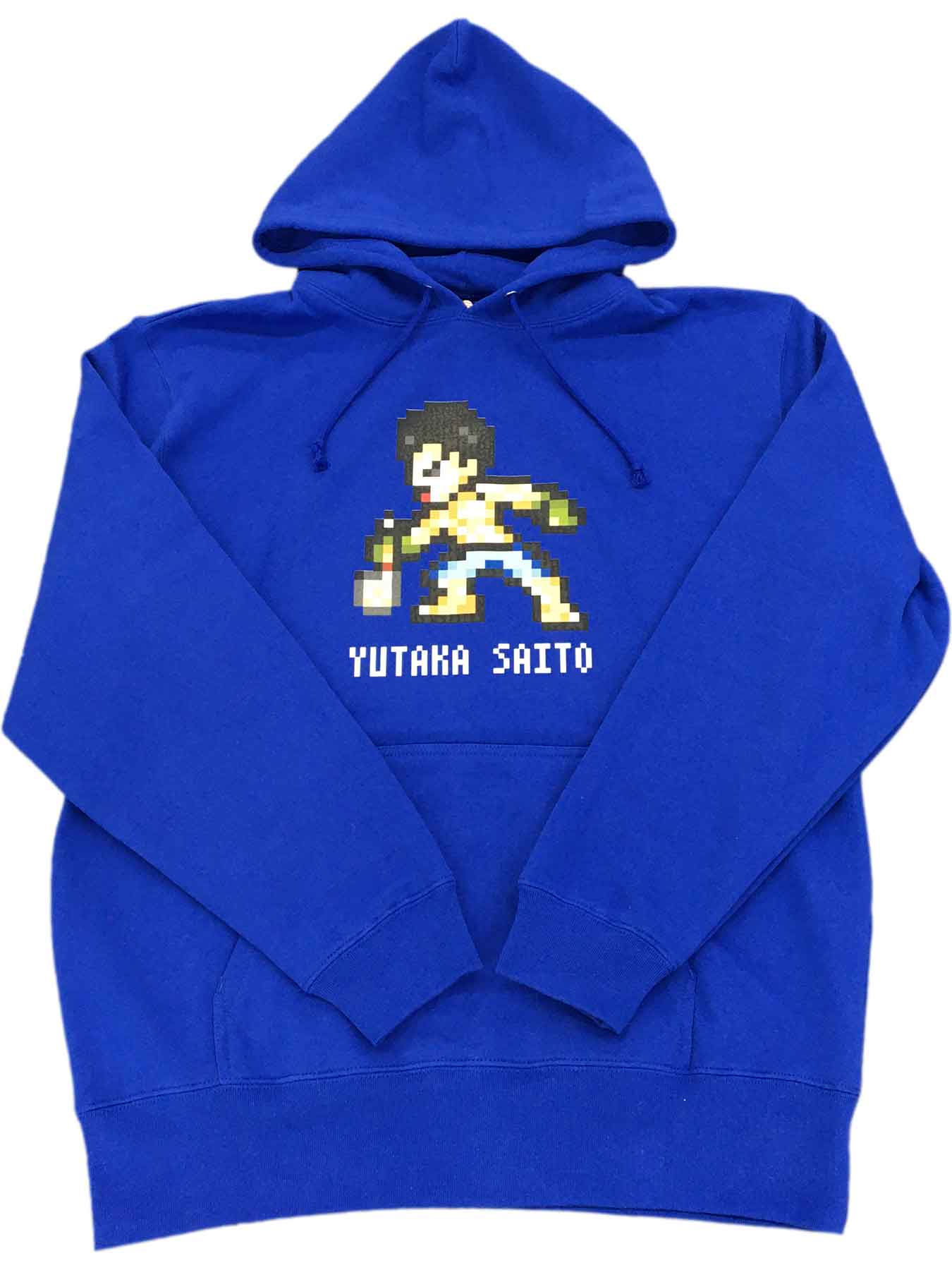 YUTAKA SAITO PIXCEL ART HOODIE／斎藤裕 ピクセル アート（ドット絵