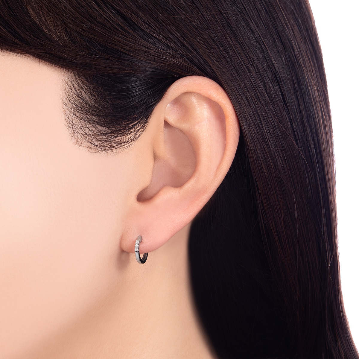 K10ホワイトゴールドダイヤモンドピアス(RPE510-001)|TSUTSUMI