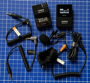 Wireless audio with the Comica Boom X-D - My Blog