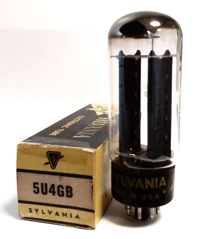 5U4GB SYLVANIA NOS-NIB, rectifier tube
