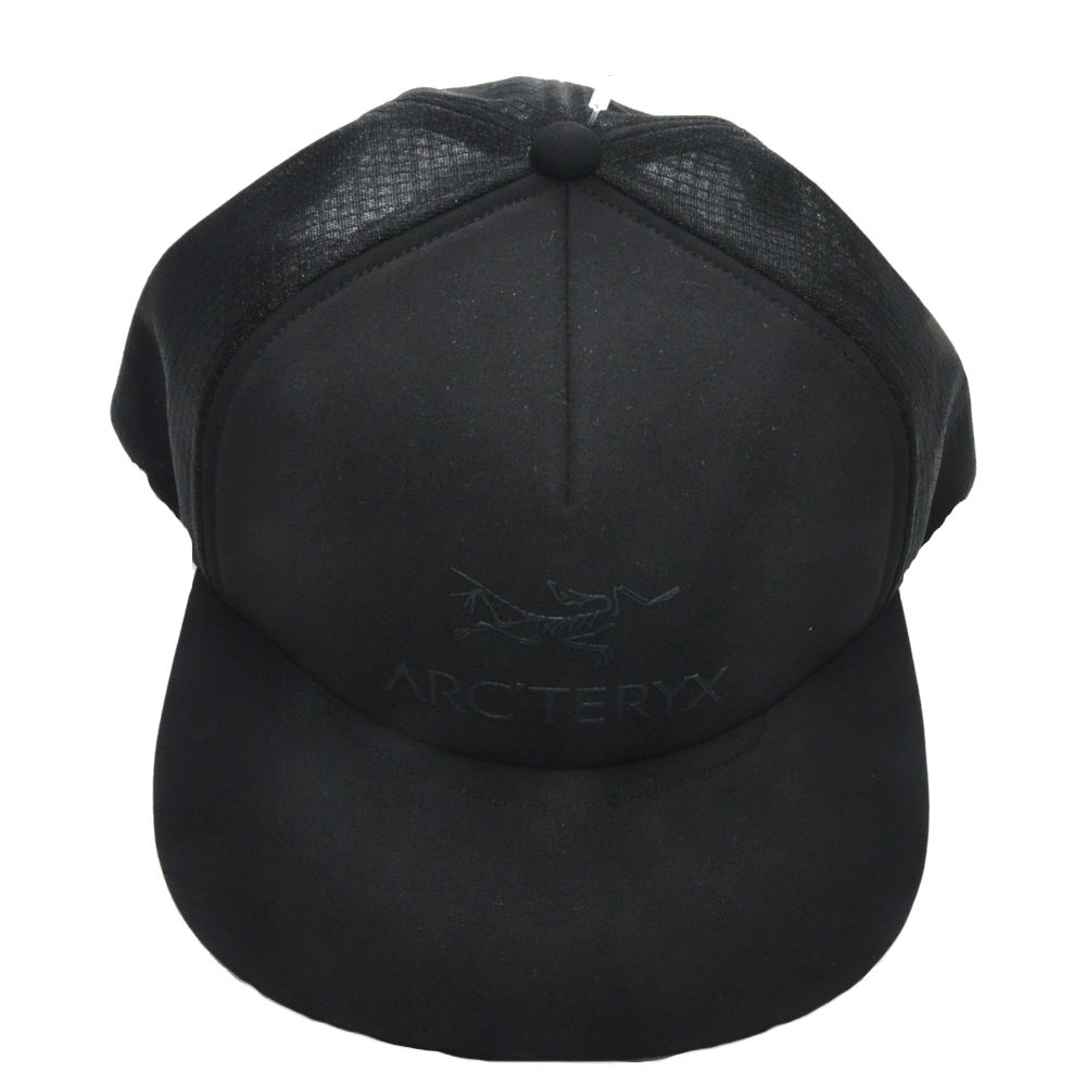 ARC'TERYX / アークテリクス LOGO TRUCKER FLAT MESH CAP BLACK